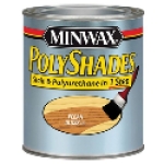 Minwax® 214204444 0.5 pt Can Pecan Satin Interior Stain and Polyurethane Coat