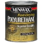 Minwax® 230104444 0.5 pt Can Clear Satin Interior Polyurethane Coat