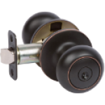 Delaney® Saxon 100T-SA-US10BE Grade 3 Knob Adjustable Entry Door Lock