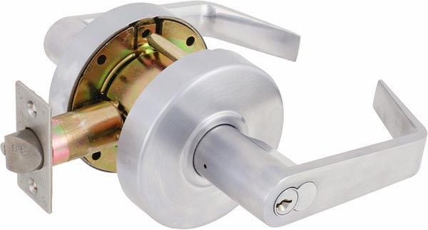 Delaney® BP504EVCTUS2 4000 Grade 3 Standard 2-3/4 in Door Lever