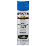 Rust-Oleum® PROFESSIONAL 7524838 15 oz Safety Blue Aerosolized Mist High Performance Enamel Spray Paint