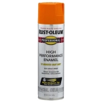 Rust-Oleum® PROFESSIONAL 7555838 15 oz Safety Orange Aerosolized Mist High Performance Enamel Spray Paint