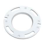 Oatey 43519 White 1/4 in PVC Closet Flange Spacer