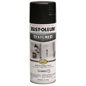 Rust-Oleum® STOPS RUST® 7220830 12 oz Black Aerosolized Mist Textured Spray Paint