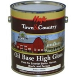 Yenkin-Majestic Majic Paints Town and Country 8-0033-1 1 gal Pail White Gloss Exterior Latex Barn Paint