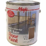 Yenkin-Majestic Majic Paints 8-0072-1 1 gal Pail Golden Brown Oil Base Interior/Exterior Floor Paint