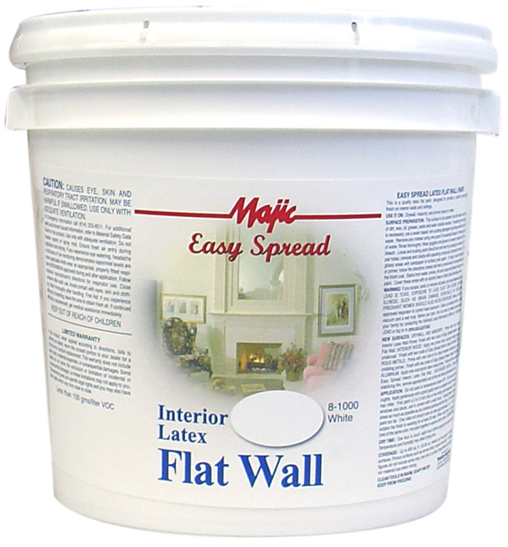 Yenkin-Majestic Majic Paints 8-1001-2 2 gal Pail Ceiling White Flat Interior Wall Paint