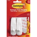 3M Command™ 17001 1.3 kg 1 Plastic Adhesive Hook