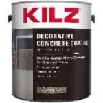 Masterchem Industries KILZ® L378711 1 gal Gray Gloss Decorative Concrete Coat