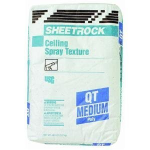 USG™ Sheetrock® 540795 40 lb Powder Gray to Off-White Spray Texture