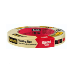 3M™ Scotch® 2050-18AP 60.1 yd x 0.7 in Paper Backing Masking Tape