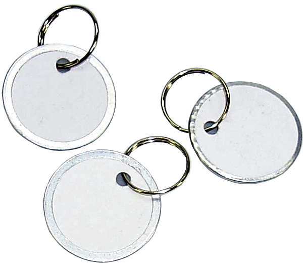 CB Enterprises 3509 Round 1-1/4 in 1-1/4 in Paper Tag With Ring