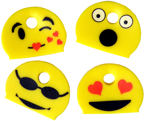 CB Enterprises 3571 4 Yellow Emoji Key Cover