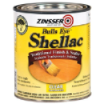 Rust-Oleum® ZINSSER® Bulls Eye® 304H 1 qt Clear Mid-Gloss Shellac Sealer