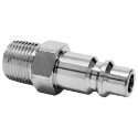 KDAR Hot Max Torches™ 28019 3/8 x 3/8 in MNPT Steel Industrial/Milton Style Air Hose Plug