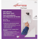 Saint Gobain ADFORS FibaTape® FDW6714-U 8 in x 8 in Fiberglass Backing Self-Adhesive Wall and Ceiling Patch