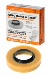 Black Swan 04480 Fits 3 in and 4 in Waste Lines Jumbo Flange & Gasket Wax Bowl Ring