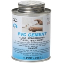 Black Swan 07032 1/2 pt Dauber in Cap Liquid Medium Bodied PVC Solvent Cement