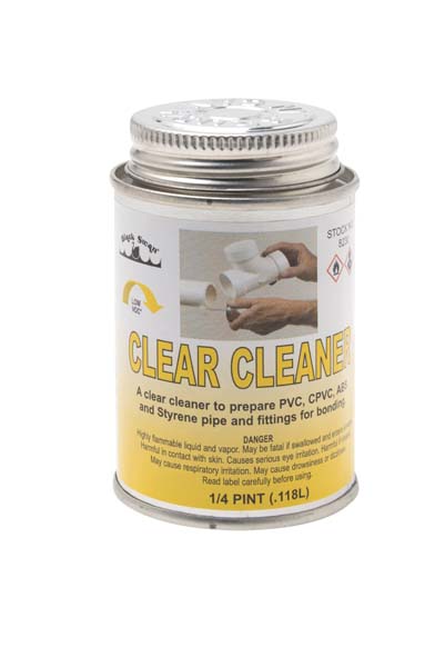 Black Swan 08230 4 oz 4-15% Methyl Ethyl Ketone, 2-15% Cyclohexanone, 60-90% Acetone >1 Clear Cleaner