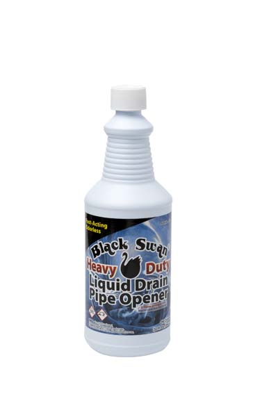 Black Swan 09036 1 qt Bottle Liquid Heavy Duty Liquid Drain Pipe Opener