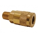 KDAR Hot Max Torches™ 28118 1/4 x 1/4 in MNPT Brass Universal Air Hose Coupler