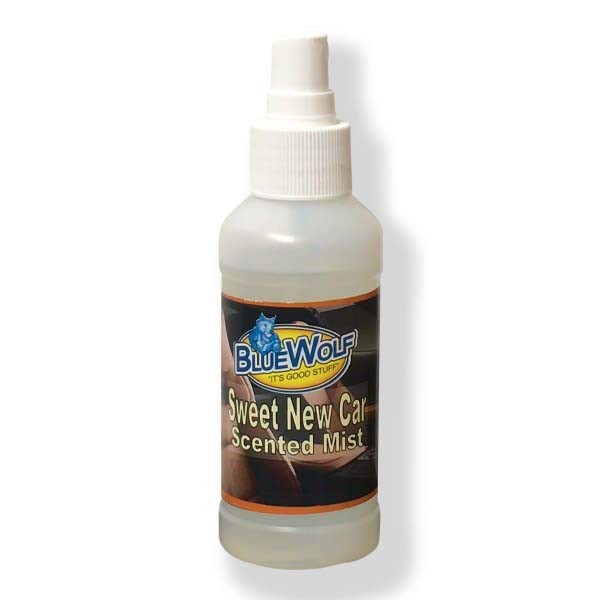 Blue Wolf AS-014-4 Sweet New Car Spray 4 oz Spray Bottle Air Freshener