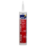 White Lightning Ultra® WL0002510 10 oz Cartridge White Silicone Acrylic Latex Base High Performance Sealant