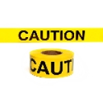 SWANSON® BT3100YCAU3 1000 ft 3 in Yellow CAUTION Barricade Safety Tape