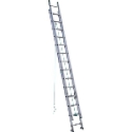 WERNER® D1228-2 225 lb Type II 28 ft Multi-Section Extension Ladder