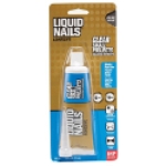 PPG Paints LIQUID NAILS® LN207 10.1 oz Squeeze Tube Clear Silicone Pre-Polymer Base Moisture Curing Silicone Adhesive