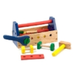 Melissa & Doug 494 3+ years Promotes Hand-Eye Coordination Counting Sorting Color Recognition and Problem-Solving Skills 10 x 5.55 x 4-3/4 in Take-Along Tool Kit Toy