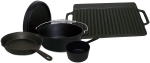 Metal Fusion King Kooker® 5CIBSB 4 qt Cast Iron Cast Iron Box Set