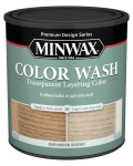 Minwax Color Wash Transparent Layering Color, Barnwood Brown, 1 Quart