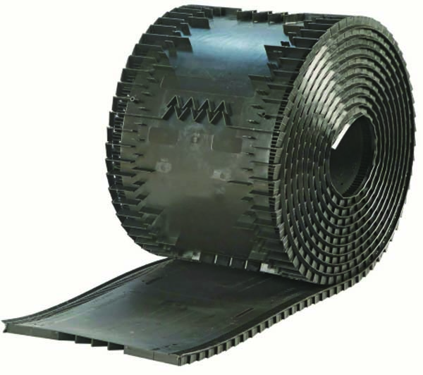 Air Vent® 84731 Peak Performer I 12 sq-in per ft 28 ft Black Shingle-Over Rolled Ridge Vent with Nails