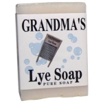 Grandma's 60012 Bar Unscented 6 oz Lye Soap Bar