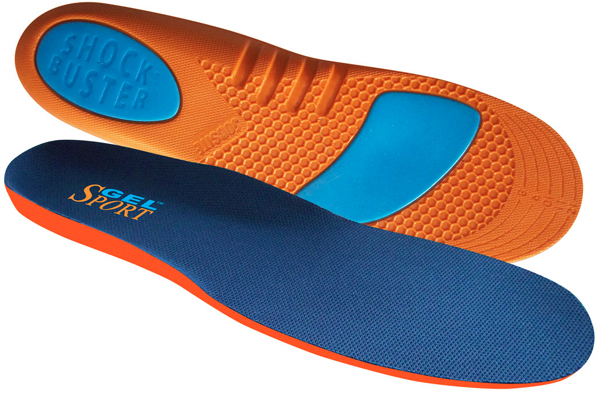 ManaKey Group JobSite® 54075 8 - 13 in Men's Trim to Fit Gel Sport Insole