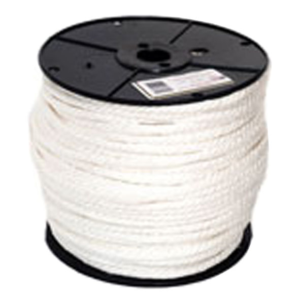 MJJ Brands SB10131 1/4 in 1000 ft Solid Braided Nylon Rope