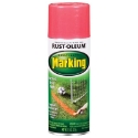 Rust-Oleum® 1988830 11 oz Fluorescent Pink Aerosolized Mist Specialty Marking Spray Paint