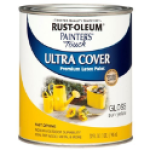 Rust-Oleum® PAINTER'S TOUCH® 1945502 1 qt Sun Yellow Gloss Multi-Purpose Ultra Cover Brush-On Paint