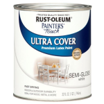 Rust-Oleum® PAINTER'S TOUCH® 1993502 1 qt White Semi-Gloss Multi-Purpose Ultra Cover Brush-On Paint