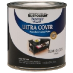 Rust-Oleum® PAINTER'S TOUCH® 1974730 0.5 pt Black Semi-Gloss Multi-Purpose Ultra Cover Brush-On Paint