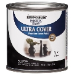 Rust-Oleum® PAINTER'S TOUCH® 1976730 0.5 pt Black Flat Multi-Purpose Ultra Cover Brush-On Paint