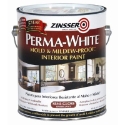 Rust-Oleum® ZINSSER® PERMA-WHITE® Mold & Mildew-Proof™ 02761 1 gal Semi-Gloss Liquid Interior Paint