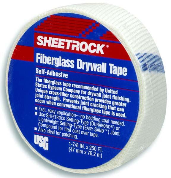 USG™ Sheetrock® 385200 1-7/8 in 100 ft White Fiberglass Joint Tape