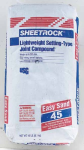 USG™ Sheetrock® 384210 18 lb Powder White to Off White Drywall Joint Compound