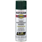 Rust-Oleum® PROFESSIONAL 7538838 15 oz Safety Hunter Green Aerosolized Mist High Performance Enamel Spray Paint