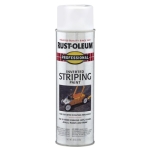 Rust-Oleum® PROFESSIONAL 2593838 18 oz White Aerosolized Mist Striping Spray Paint