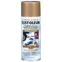 Rust-Oleum® STOPS RUST® 7270830 11 oz Gold Rush Brilliant Metallic Metallic Spray Paint