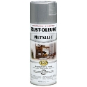 Rust-Oleum® STOPS RUST® 7271830 11 oz Silver Brilliant Metallic Metallic Spray Paint