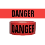 SWANSON® BT330RDGR3 300 ft 3 in Red DANGER Barricade Safety Tape